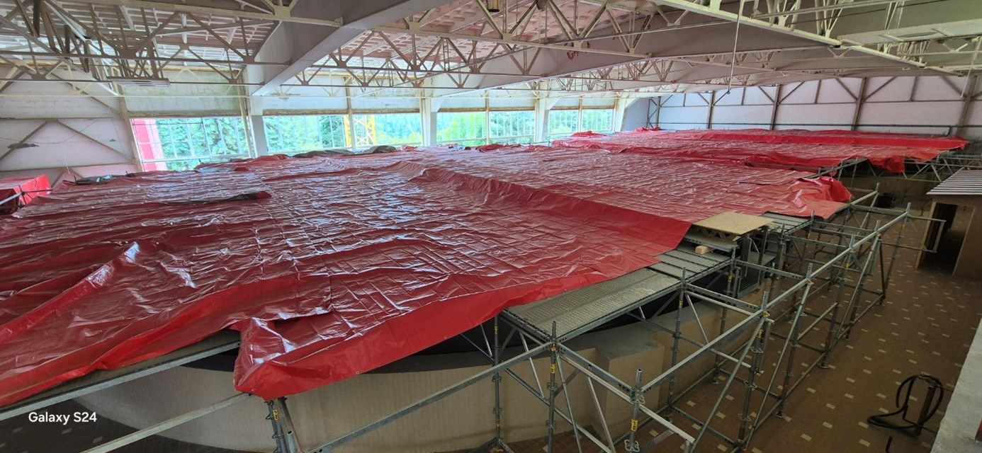 ÚV Hradiště – začínáme stavět