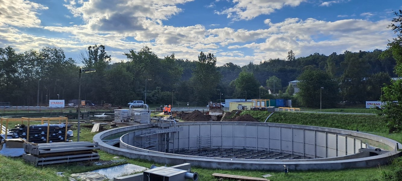 Rekonstrukce ČOV Kladno - Dubí