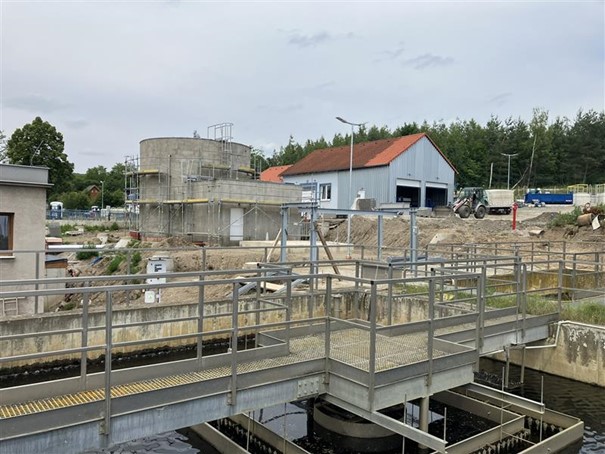 Intenzifikace ČOV Týnec nad Sázavou – jde se do finále