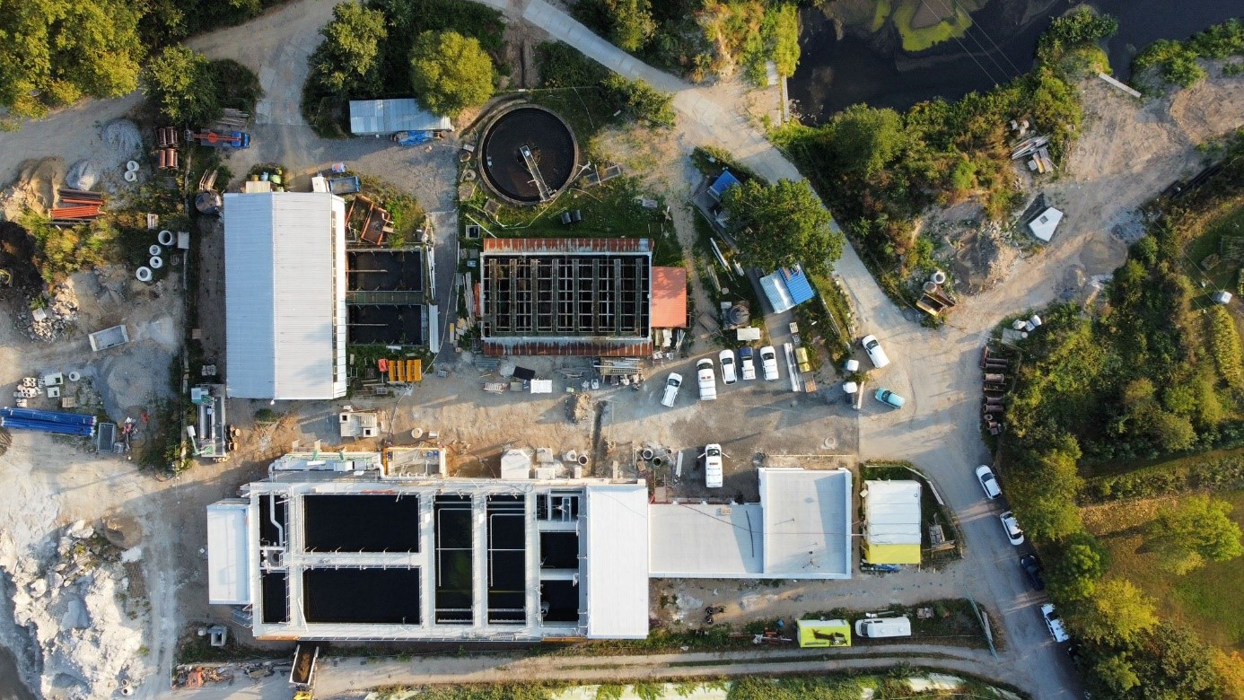 Zkušební provoz na ČOV Blatná